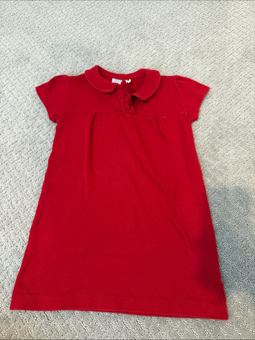 Little English size 5 red polo dress